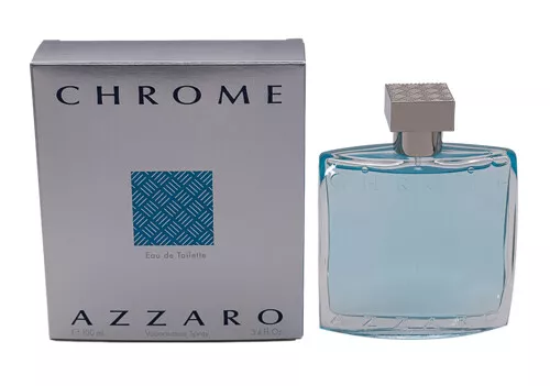 Chrome by Azzaro 3.4 oz EDT Cologne for Men New In Box - £59.06 GBP