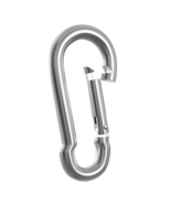 GCA Pro Super Snap 10 Pack Stainless Steel Carabiner 300 lb Capacity 3.1... - $183.49 MXN