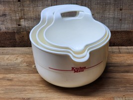 Vintage KITCHEN MATE Mixing, Nesting, Food Prep Bowls - Set Of 3 - FREE ... - $21.79