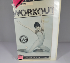 VHS Tape JANE FONDA&#39;S &quot;NEW&quot; WORKOUT-  90 Minutes 1985 Both Beginners &amp; A... - £3.99 GBP