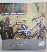 Hallmark Puzzle Antique Bicycle 550 Pieces New Sealed Quality Interlocking - £22.73 GBP