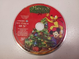 Walt Disney Mickey&#39;s Twice Upon A Christmas Dvd No Case Only Dvd Scratched Heavy - £1.16 GBP