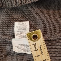 Calvin Klein Jeans WF31N34O Women's Gray Cotton Pullover Thermal Top Shirt Sz M image 7