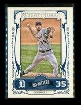 2013 Topps Gypsy Queen NO-HITTERS Baseball Card NH-JV Justin Verlander Tigers - $8.41