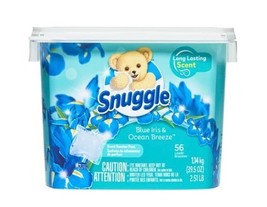 Snuggle Scent Laundry Booster Pacs, Blue Iris and Ocean Breeze Scent,  5... - £13.23 GBP