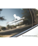 Baby on Board Cute Vinyl Car Truck Decal Window Kid in Car Sticker Vehic... - $109.69 MXN