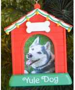 Hallmark  Yule Dog   Photo Frame  Keepsake Ornament  UNDATED - $21.08