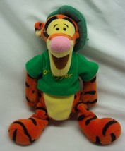 Disney Winnie The Pooh St. Patrick&#39;s Day Irish Tigger 9&quot; B EAN Bag Stuffed Animal - £11.87 GBP