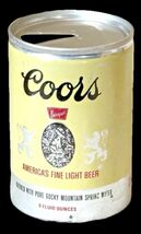 COORS Beer Vintage Old Can Metal Sign 8x12in  Garage Banquet Mancave 3 - $34.67 CAD