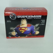DC Direct Justice League Animated Series SUPERMAN Wall Plaque NEW In Box - £31.37 GBP