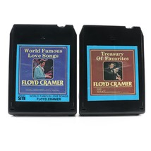 Floyd Cramer Treasury of Favorites &amp; World Famous Love Songs (2 Tapes, 8-Track) - £8.36 GBP