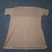 DPSC by Skilcraft Military Under Shirt Brown Sz Large 8420-01-112-1476 - $19.40