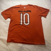 Nike Tee Chicago Bears Youth T-Shirt Mitch Trubisky #10 Orange XL Short Sleeve - £7.95 GBP