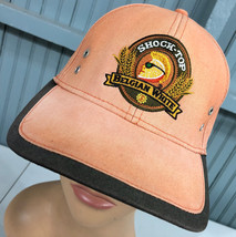 Belgian White Beer Shock Top Orange Discolored Adjustable Baseball Cap Hat - £10.54 GBP