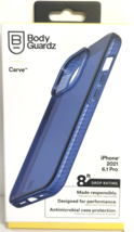 BodyGuardz - Carve Case for Apple iPhone 13 Pro with Pureguard - Blue - £9.19 GBP
