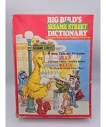 Big Bird&#39;s Sesame Street Dictionary Volumes 1 to 4 Hardcover Vintage 1979 - $33.93 CAD