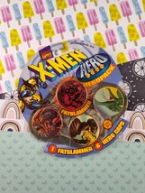 Vintage 1995 Marvel Comics X-Men Hero Pack Fat Slammer Caps Set, SEALED - $14.99