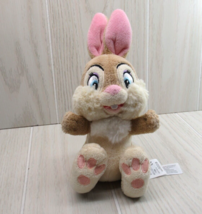 Disney Store plush Bambi Thumper Miss Bunny tan cream SMALL stuffed animal - £7.88 GBP
