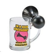 Honk for Assistance Beer Mug with Horn 1 Piece Brand NEW - £14.53 GBP