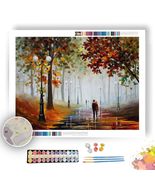 FOGGY MORNING - Afremov - Paint By Numbers Kit - £39.83 GBP+
