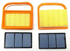 2 Air Filters Plus 2 Pre-Filters Compatible With Stihl Air Filter 4238 1... - $14.10