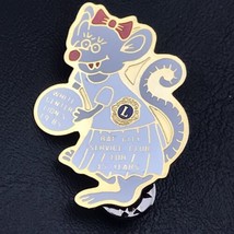 Lions Club Rat City White Center 1985 Lapel Hat Pin 45 Years of Service - £7.97 GBP