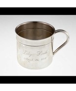 Reed &amp; Barton Argent Sterling Bébé Tasse X175 - $1,961.37 MXN