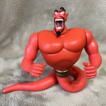 1993 Vintage Mattel Disney Aladdin Red Jafar Evil Genie Figure Rare Find - £10.50 GBP