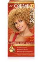 Exotic Shine Hair Color by Creme of Nature, 7.3 Medium Warm Brown, with ... - €10,34 EUR+