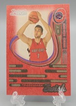2006 Topps Trademark Moves Swish Wood Red 30/35 Andrea Bargnani #TSW-3 R... - $7.00