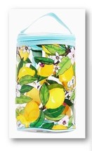 Vera Bradley Lotion Carrier Clear Travel Lemon Grove Vacation Cruise MFG $45 - $23.79