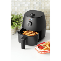 Mainstays 2.2 Qt Air Fryer in Arctic Black with Non-Stick Basket - $53.06