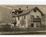 Oberammergau Villa Mathias Dedler Postcard Germany  - $11.88