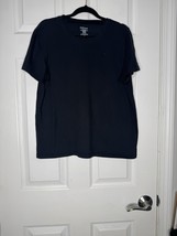 BOMBAS Bee Better Woman’s Plain Black Crewneck Tshirt Cotton Blend Size M/L - $14.95