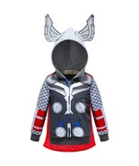 Superhero Hoodie  Sweatshirt Boy Kid Avengers THOR HULK IRON MAN  Cartoon - £16.94 GBP