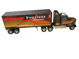 Vintage Nylint Firestone Semi Truck Trailer Radial Express EXCELLENT!! - $1,102.30 MXN