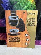 Julien’s Auctions Music Icons Kurt Cobain Guitar “MTV Unplugged” 2020 Catalog - £31.61 GBP