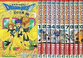 Dragon Quest VI Japanese Manga DQ 6 Realms of Reverie 1-10 Complete Set books - £54.67 GBP