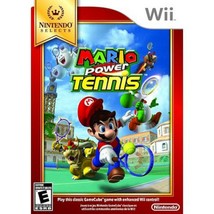 NEW Mario Power Tennis Wii Nintendo Selects Video Game sports mushroom kingdom - £24.92 GBP