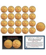 2025 US Penny Cent Uncirculated w/COA - 24K Gold Plated - Last Issue - Q... - $49.95
