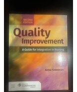 Quality Improvement : A Guide for Integration in Nursing by Anita Finkel... - $721.86 MXN
