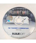 PC Study Bible Biblesoft V3 Windows CD The Teacher&#39;s Commentary Data Fil... - €24,25 EUR
