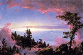 Above the Clouds at sunrise by Frederic Edwin Church - Art Print - £16.40 GBP+