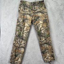 Cabela&#39;s Mens Multicolor Realtree Flat Front Tapered Leg Cargo Pants Size 34R - £38.94 GBP