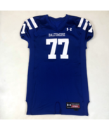 Under Armour Authentic Baltimore Colts Blue #77 Football Jersey Men&#39;s Si... - $67.82 CAD