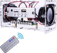 The Mioyoow Diy &quot;Ueoo-Compatible Speaker Kit With Led Flashing Light Soldering - £32.71 GBP