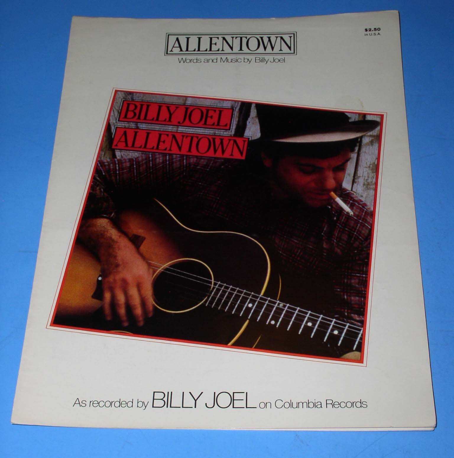 Billy Joel Sheet Music Vintage 1982 Allentown - $22.99