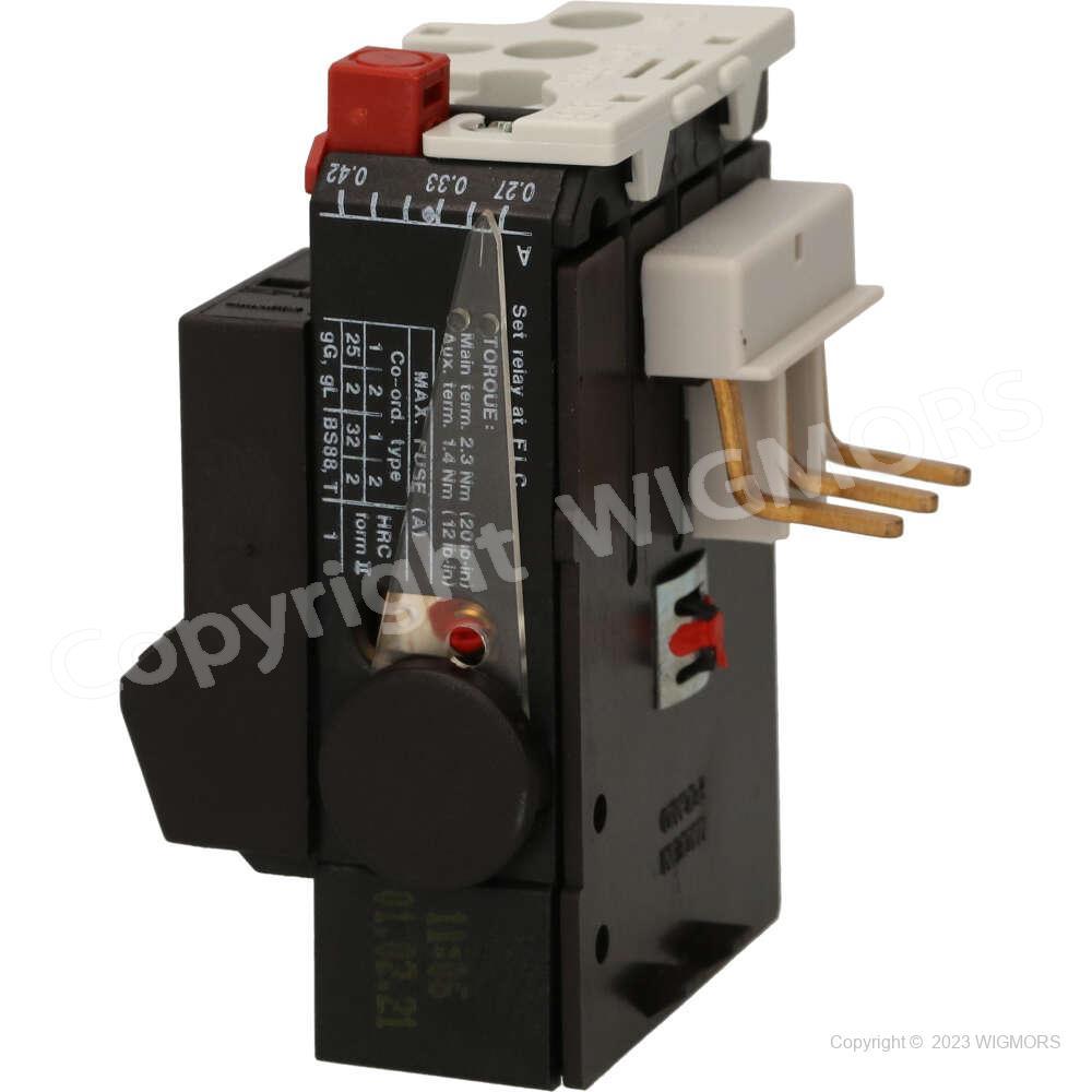 Overload relay Danfoss for contactor CI 5   0,27 - 0,42A   047H3132 TI 9C-5 - $35.43