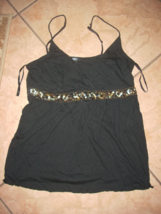 womens tank top Size small black with blink mossimo - £27.87 GBP