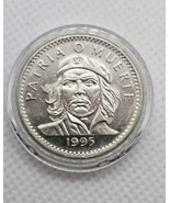 CARRIBEAN ISLANDS THREE PESOS 1995 COIN CHE GUEVARA RARE NR - $38.37 CAD